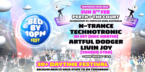 Bed By 10 Festival in Perth!