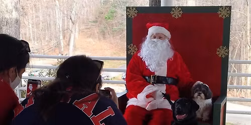 Santa Comes to Lake Accotink Park Santa - Santa Arrives at Noon!