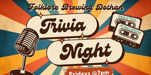 Trivia Night at Folklore Brewing