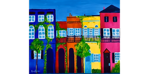 Rainbow Row Homes - Paint and Sip in Indianapolis | Classpop!\u2122
