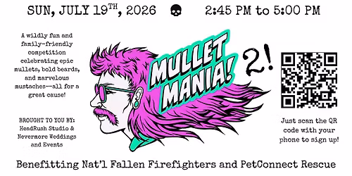 MULLETMANIA! 2: - Live and Let Dye! (Mullet, Moustache and Beard Contest)