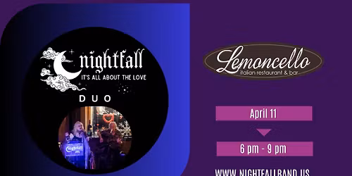 Nightfall Duo live at Lemoncello!