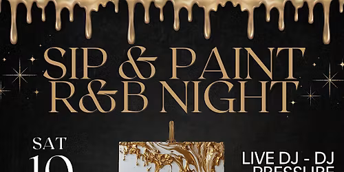 Sip & Paint RnB Night