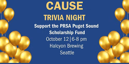 Quiz for a Cause: PRSA Scholarship Fundraiser