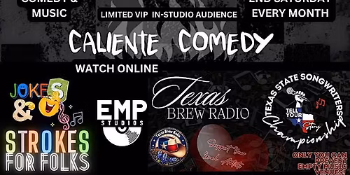 Nov 8 - Jokes & Strokes - Comedy & Music - Real, Raw Entertainment!