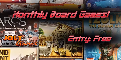 Monthly Board Game Day