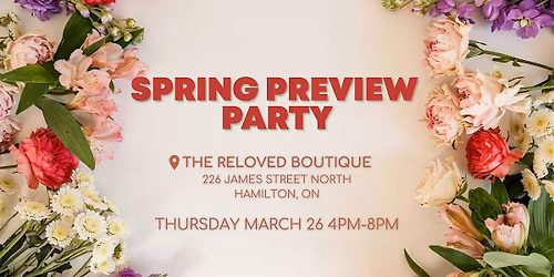 SPRING 2026 PREVIEW PARTY!