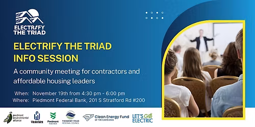 Electrify The Triad Info Session