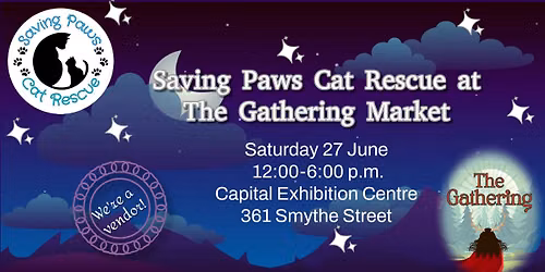 Saving Paws Cat Rescue at The Gathering (Market)