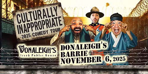 Culturally Inappropriate | STAND UP COMEDY TOUR | 2025