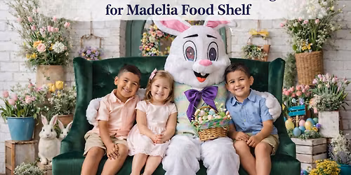 FREE! Easter Bunny Pictures Food Drive