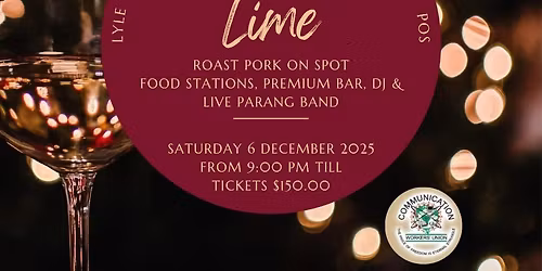 CWU Pork, Parang and Soca Lime