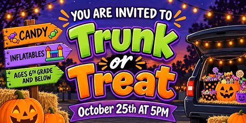 Trunk or Treat at First Church Florence
