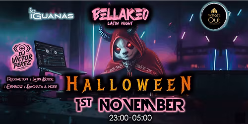 BELLAKEO Latin Night by WhatsOut - 1st November - HALLOWEEN EDITION