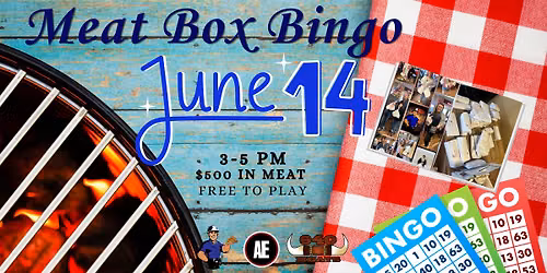 June Meat Box Bingo
