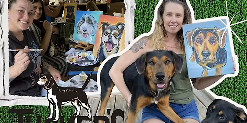 Paint Your Pet at Tucker's Tap Yard with StudioSRV