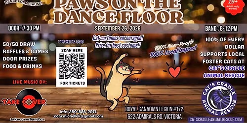Paws on the Dance Floor - Dance for a Cause!