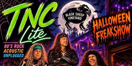 Black Sheep presents Halloween Freakshow 2026 with TNC Lite!