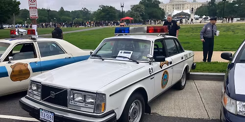 Police Vehicle Display at the US Capitol Honor Guard Tribute 2026