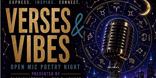 Verses & Vibes | Open Mic Poetry Night