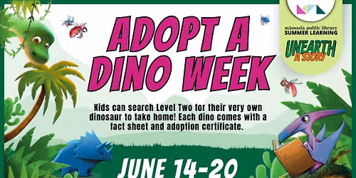 Summer Learning Program: Adopt-a-Dino Week