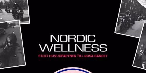 MC kortege Rosa Bandet med Nordic Wellness 