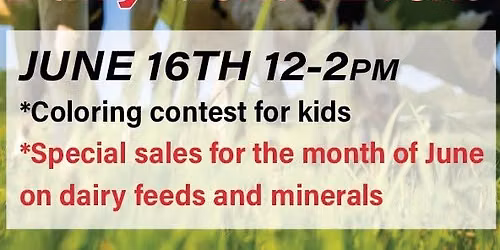 Dairy Month Appreciation Event at Farmers Cooperative