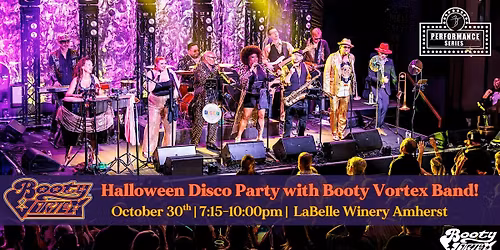 Halloween Disco Party with Booty Vortex Band at LaBelle Winery Amherst