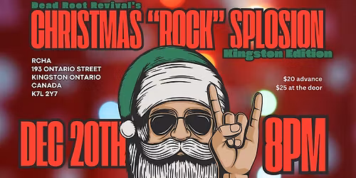 DRR's Christmas "ROCK"splosion!!! Kingston Edition