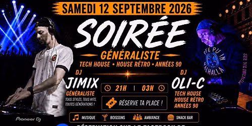  SOIR\u00c9E G\u00c9N\u00c9RALISTE 