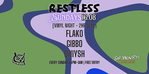 RS126: Restless Sundays [VINYL NIGHT]