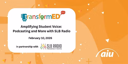 Amplifying Student Voice: Podcasting & More with SLB Radio