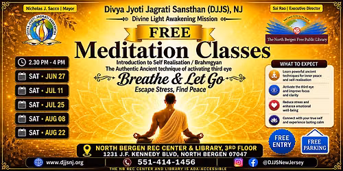 Free Medittaion Classes