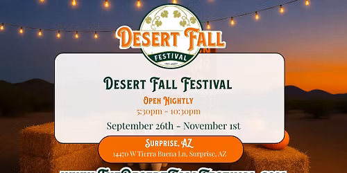 The Desert Fall Festival