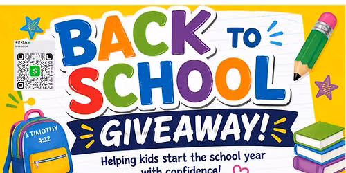 4:12 Kids Back to School Giveaway