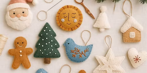 Cozy Christmas Ornament Workshop \u2702\ufe0f\u2728