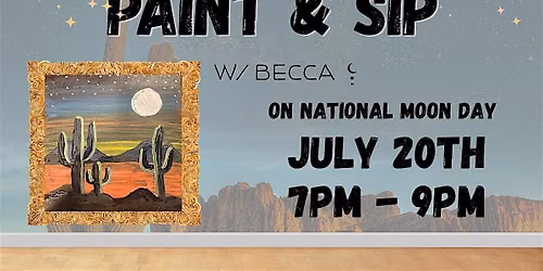 Moon Day Paint & Sip  - Silver Spring