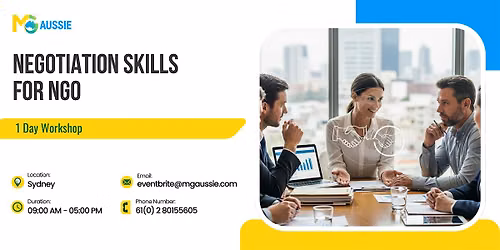 Negotiation Skills for NGO: 1 Day Workshop in Sydney