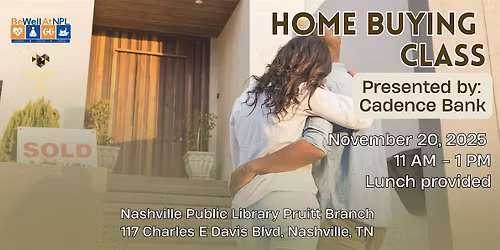 Free Home Buying Class Presented by Cadence Bank