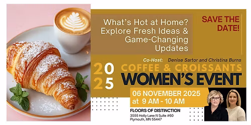 Coffee & Croissants - Women's Event