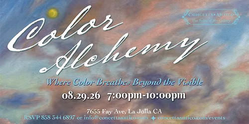 COLOR ALCHEMY - Conjuring More Than You Could See Before - On Canvas!