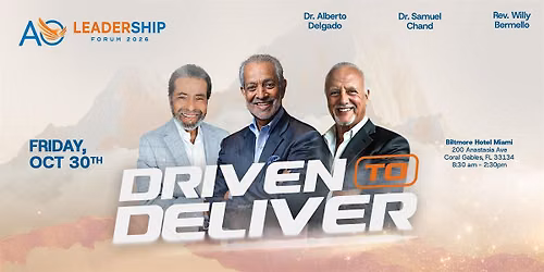 AO LEADERSHIP FORUM 2026: DRIVEN TO DELIVER