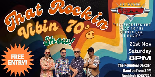 \ud83c\udfb8 That Rockin\u2019 Vibin\u2019 70\u2019s Show! \ud83c\udfb6