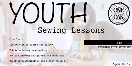 Youth Sew Saturdays
