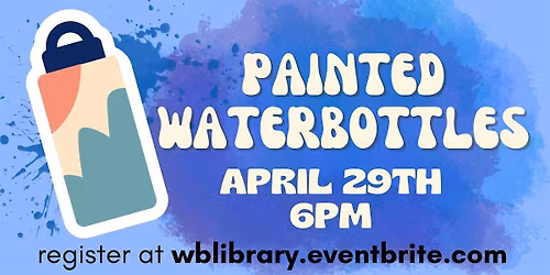 DIY Wednesday-Painted Steel Waterbottles