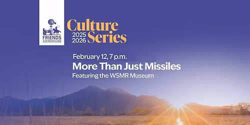 Culture Series: More Than Just Missiles