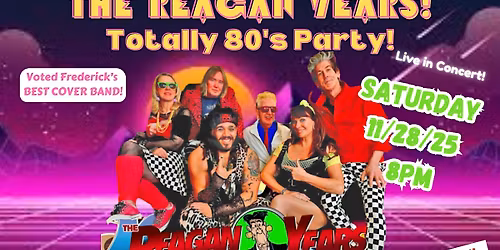The REAGAN YEARS Live in Concert!! @ Rockwell Brewery 11\/28\/25