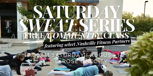 E+ROSE x Good Karma Summer Sweat Series: Highland Yoga