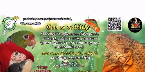 Den se zv\u00ed\u0159\u00e1tky \ud83e\udd9c\ud83d\udc38\ud83e\udd87\ud83e\udeb1\ud83e\udd96\ud83d\udc22\ud83d\udc0d\ud83e\udd8e\ud83e\udd80