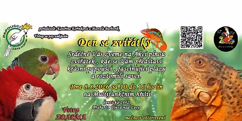 Den se zv\u00ed\u0159\u00e1tky \ud83e\udd9c\ud83d\udc38\ud83e\udd87\ud83e\udeb1\ud83e\udd96\ud83d\udc22\ud83d\udc0d\ud83e\udd8e\ud83e\udd80